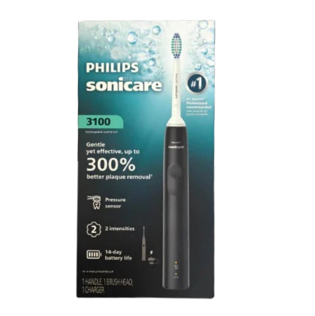 Philips Sonicare 4100 / 5100 / 5611/3100 Power Toothbrush, Rechargeable Electric Toothbrush with Pressure Sensor