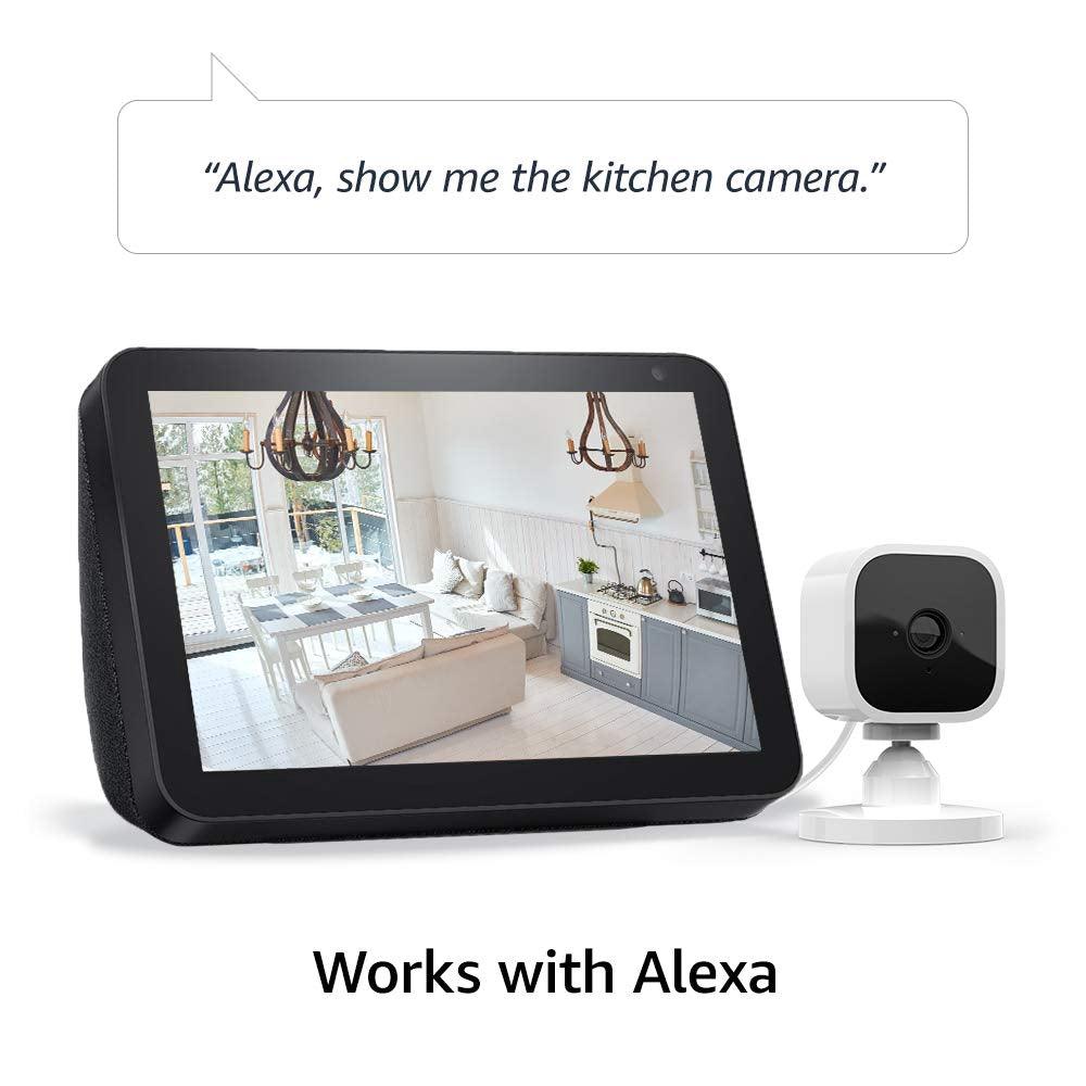 Blink Mini – Compact indoor smart security camera, 1080 HD video, motion detection, Works with Alexa - Momo Gadgets