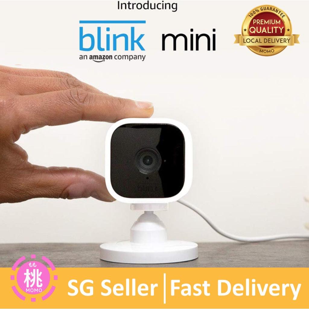 Blink Mini – Compact indoor smart security camera, 1080 HD video, motion detection, Works with Alexa - Momo Gadgets