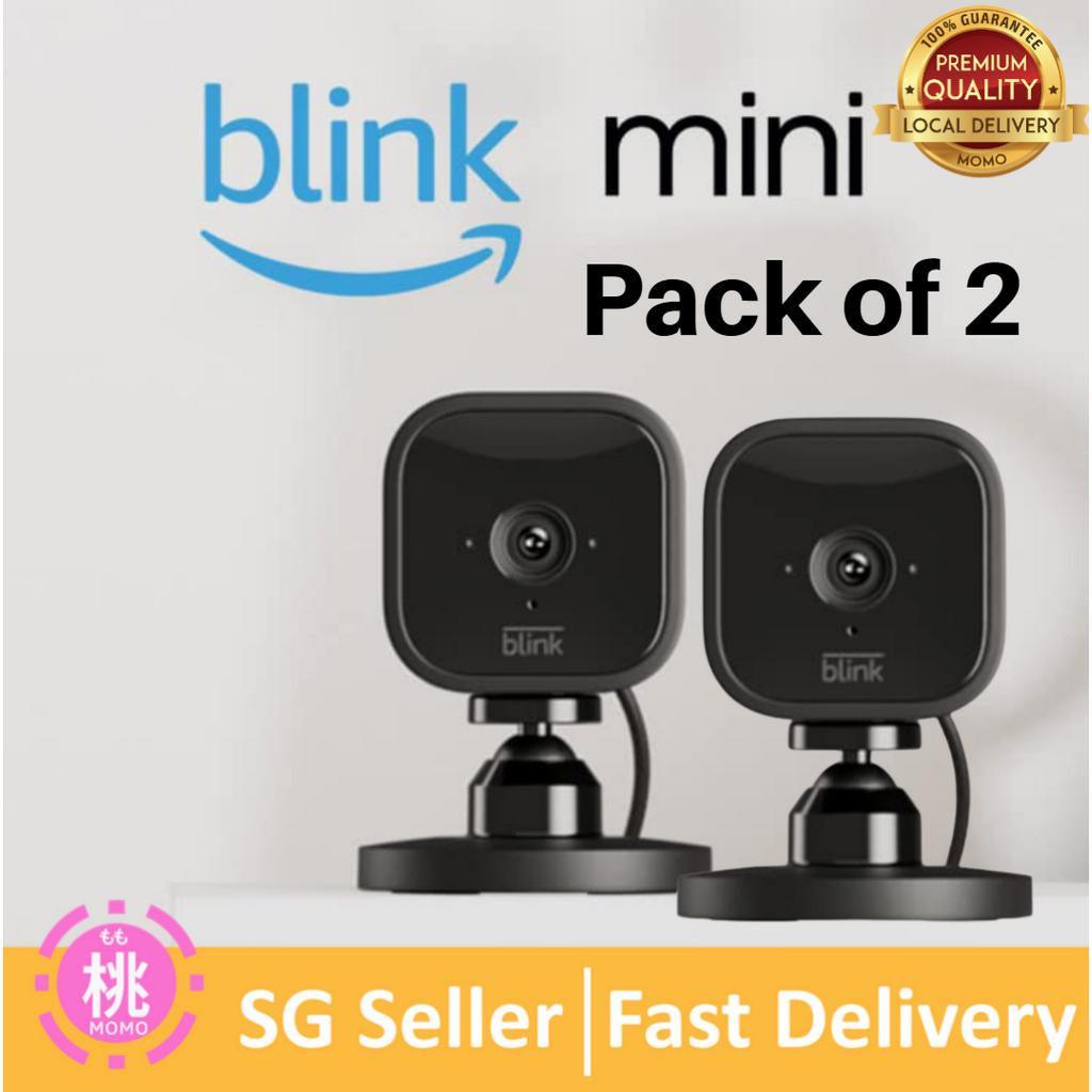 Blink Mini – Compact indoor smart security camera, 1080 HD video, motion detection, Works with Alexa - Momo Gadgets