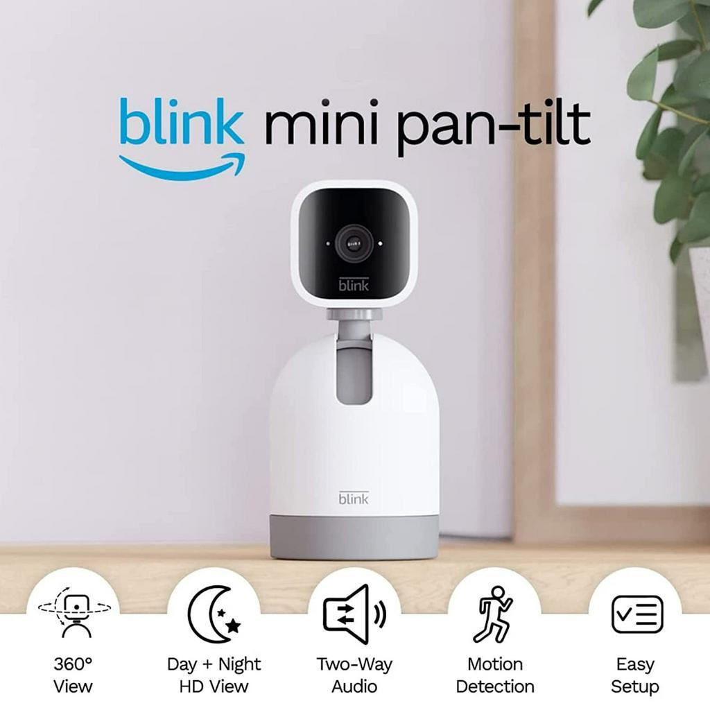 Blink Mini – Compact indoor smart security camera, 1080 HD video, motion detection, Works with Alexa - Momo Gadgets