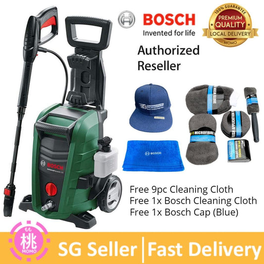 Bosch Universal Aquatak 125 Pressure Washer ( FREE Car Cleaning Kit Set ) Easyaquatak 125 - Momo Gadgets