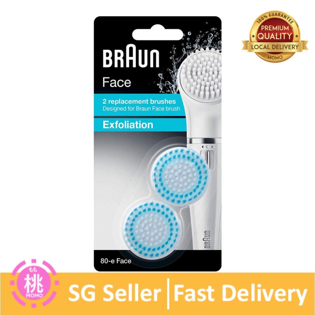 Braun Face Exfoliation Brush for Cleaning Pore Deep, 80 / 80E / 80M Replacement Brushes - Momo Gadgets