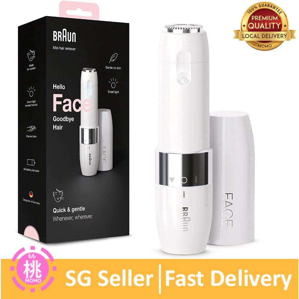 Braun Face Mini Hair Remover, Facial Hair Remover for Women Mini-Sized Design For Portability, FS1000 - Momo Gadgets