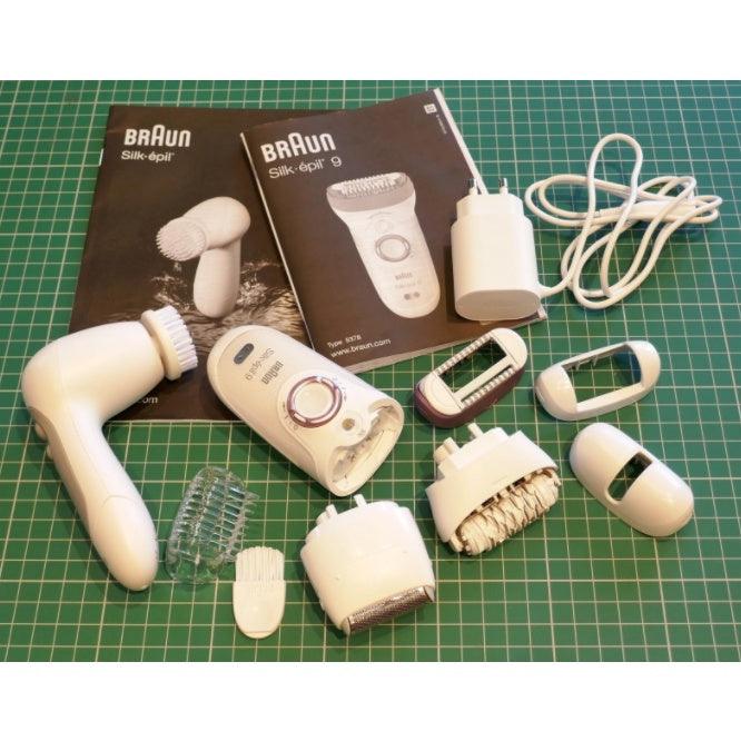 Braun Silk-épil 9-880 Epilator for Long-Lasting Hair Removal, 100% Waterproof - Momo Gadgets