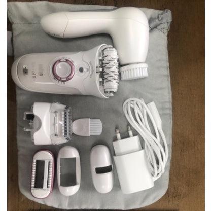 Braun Silk-épil 9-880 Epilator for Long-Lasting Hair Removal, 100% Waterproof - Momo Gadgets