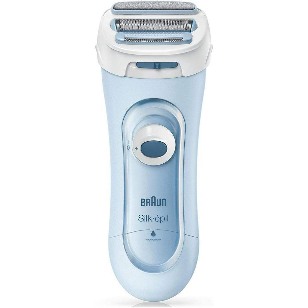 Braun Silk Epil Lady Shaver 5-160, 3-in-1 Wet and Dry Electric Shaver, Trimmer and Exfoliation System with 2 Extras - Momo Gadgets