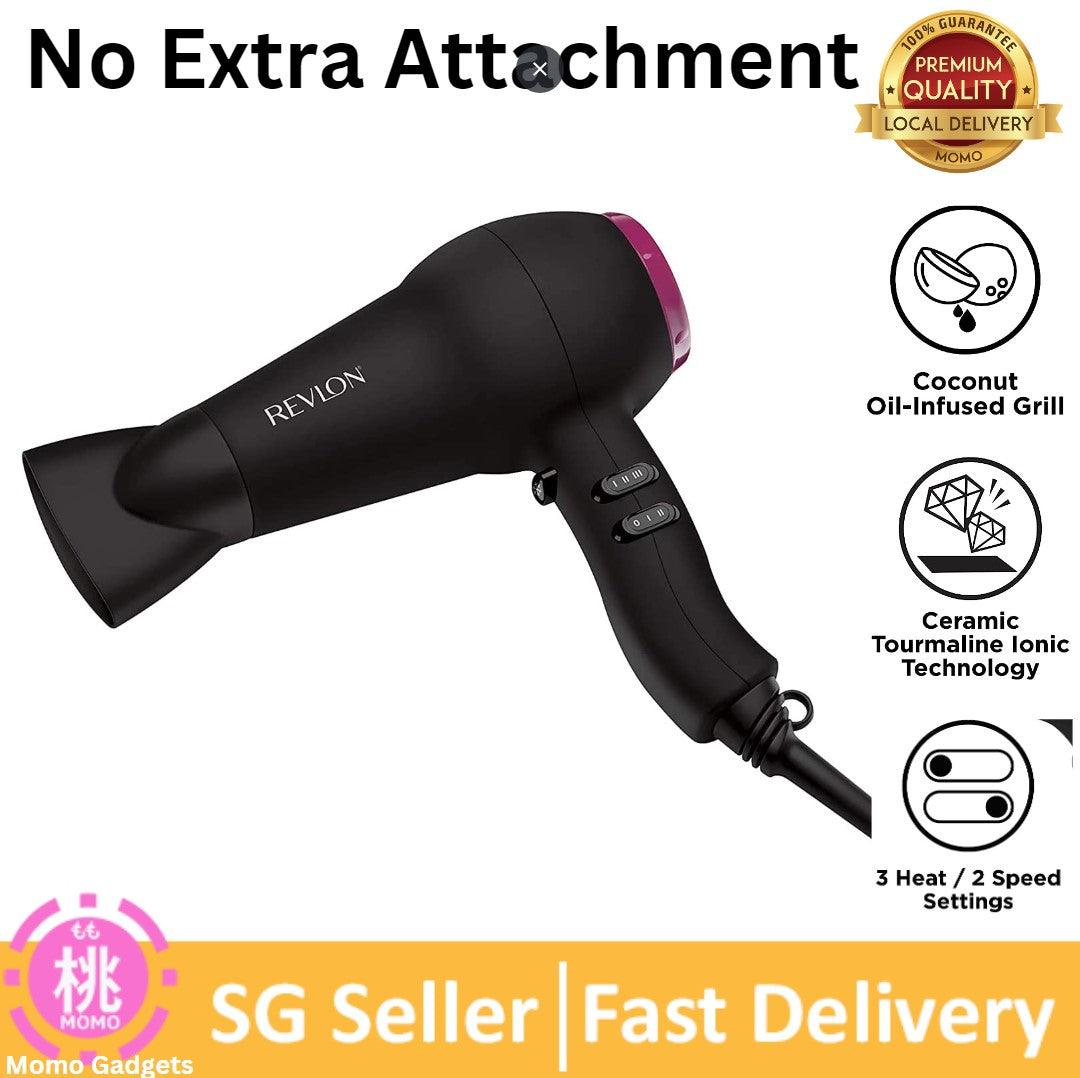 Revlon SmoothStay Coconut Oil Infused Hair Dryer | for Smooth, Shinier Hair