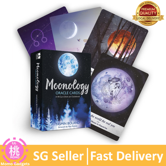 Moonology Oracle Cards: A 44-Card Moon Astrology Oracle Deck and Guidebook