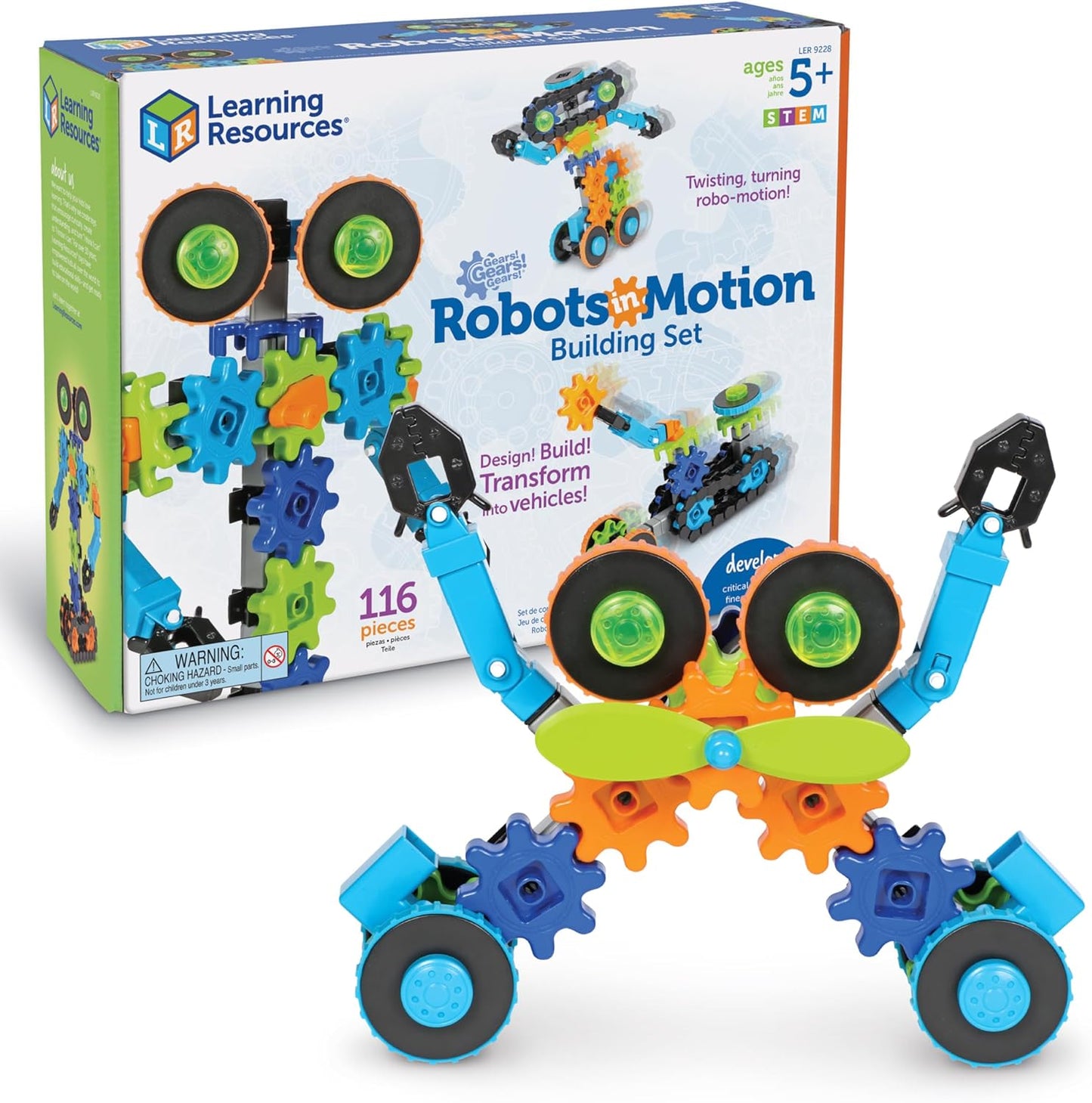 Learning Resources Gears Gears! Gears! Deluxe Building Set