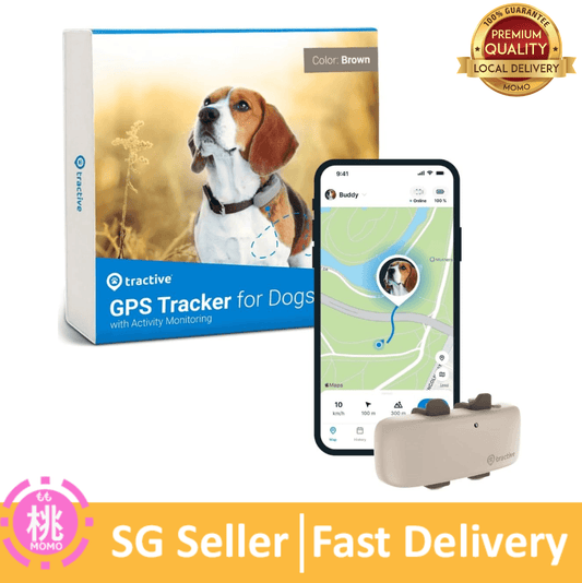 Tractive GPS Tracker &amp; Health Monitoring for Dogs - Market Leading Pet GPS Location Tracker