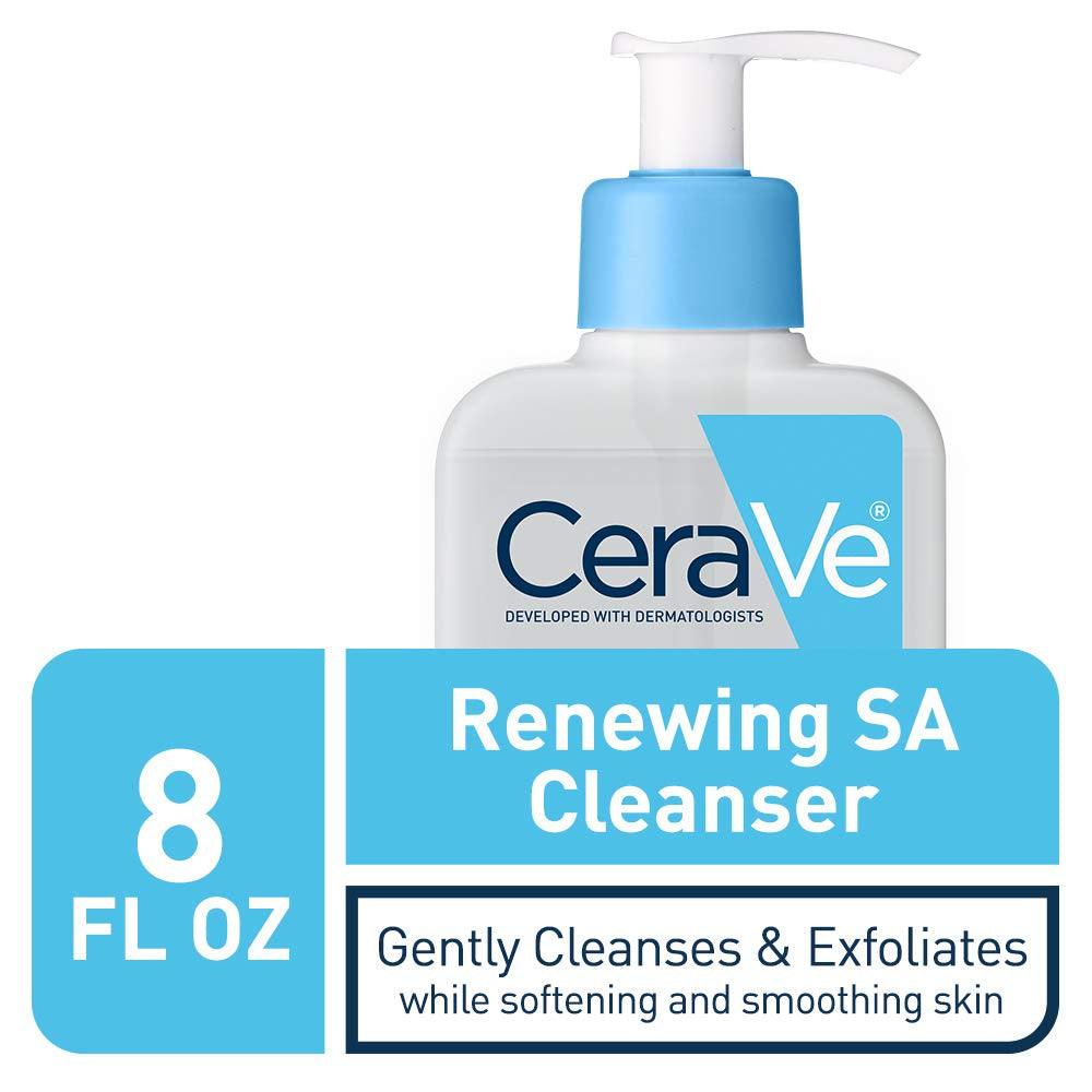 CeraVe SA Cleanser Salicylic Acid Face Wash with Hyaluronic Acid, Niacinamide & Ceramides BHA Exfoliant for Face - Momo Gadgets