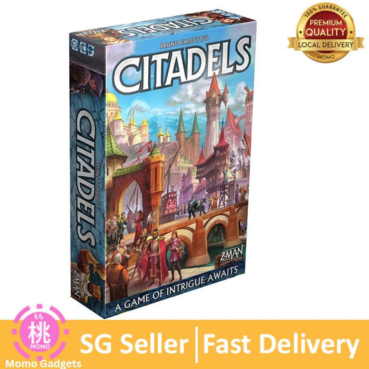 Citadels New Edition Card Game | Strategy Game | Drafting Game for Adults and Kids | Ages 10+ | 2-8 Players - Momo Gadgets