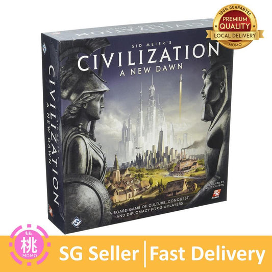 Civilization A New Dawn Board Game | Tactical Strategy Game for Adults and Teens - Momo Gadgets
