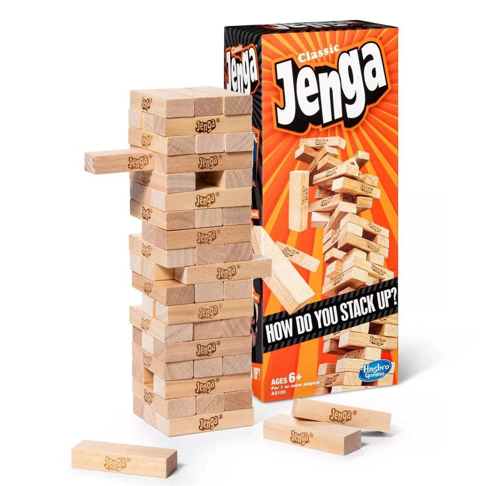 Jenga Classic Game children's game that promotes the speed of reaction - Momo Gadgets