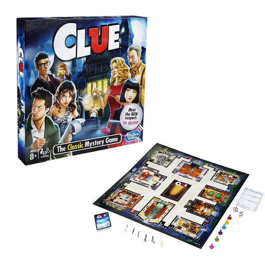 Clue Board Game - The Classic Mystery Game Cluedo Game - Momo Gadgets