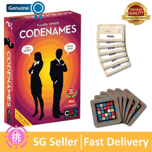 CodeNames Card Game Board Gam - Momo Gadgets