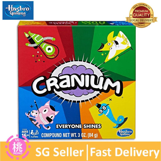 Cranium Game by Hasbro - Show Off Your Talents Party Game (for 16+) - Momo Gadgets