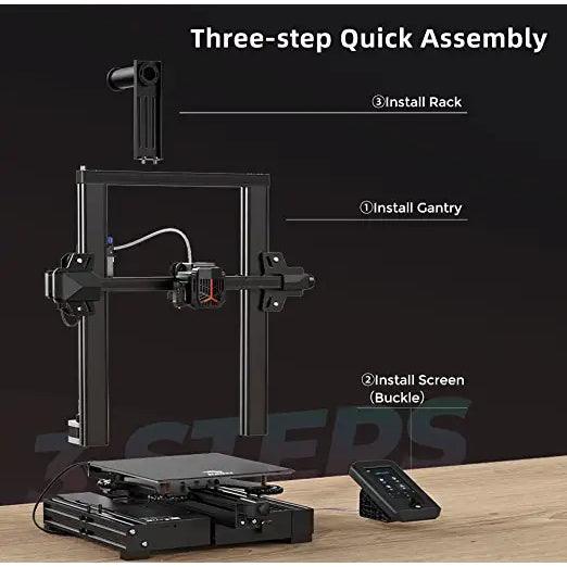 Creality Ender 3 V2 Neo 3D Printer with Auto Bed Leveling, PC spring steel magnetic build plate, full-metal extruder - Momo Gadgets