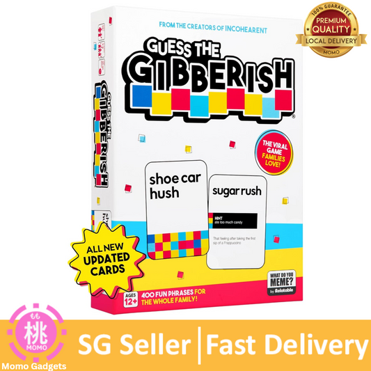 Guess The Gibberish Card Game for Families by Relatable, From The Creators of Incohereant, Fun Kids Games for Kids 12+