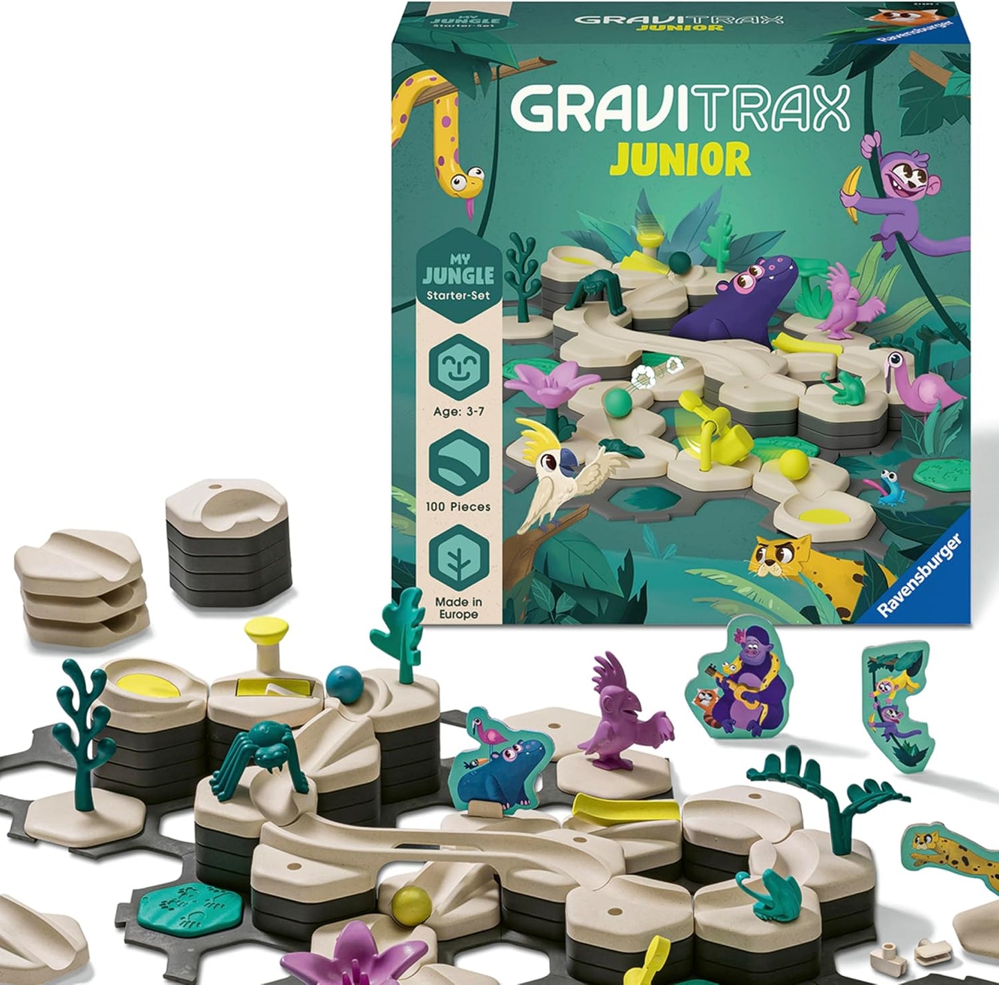 Ravensburger Gravitrax Starter Set /Gravitrax Building Expansion Set Marble Run & STEM Toy For Kids Age 8 & Up