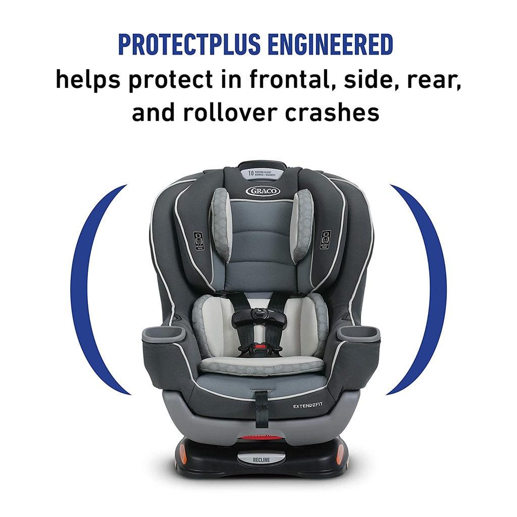 Graco Extend2Fit Convertible Car Seat, Rear Facing, Forward Facing