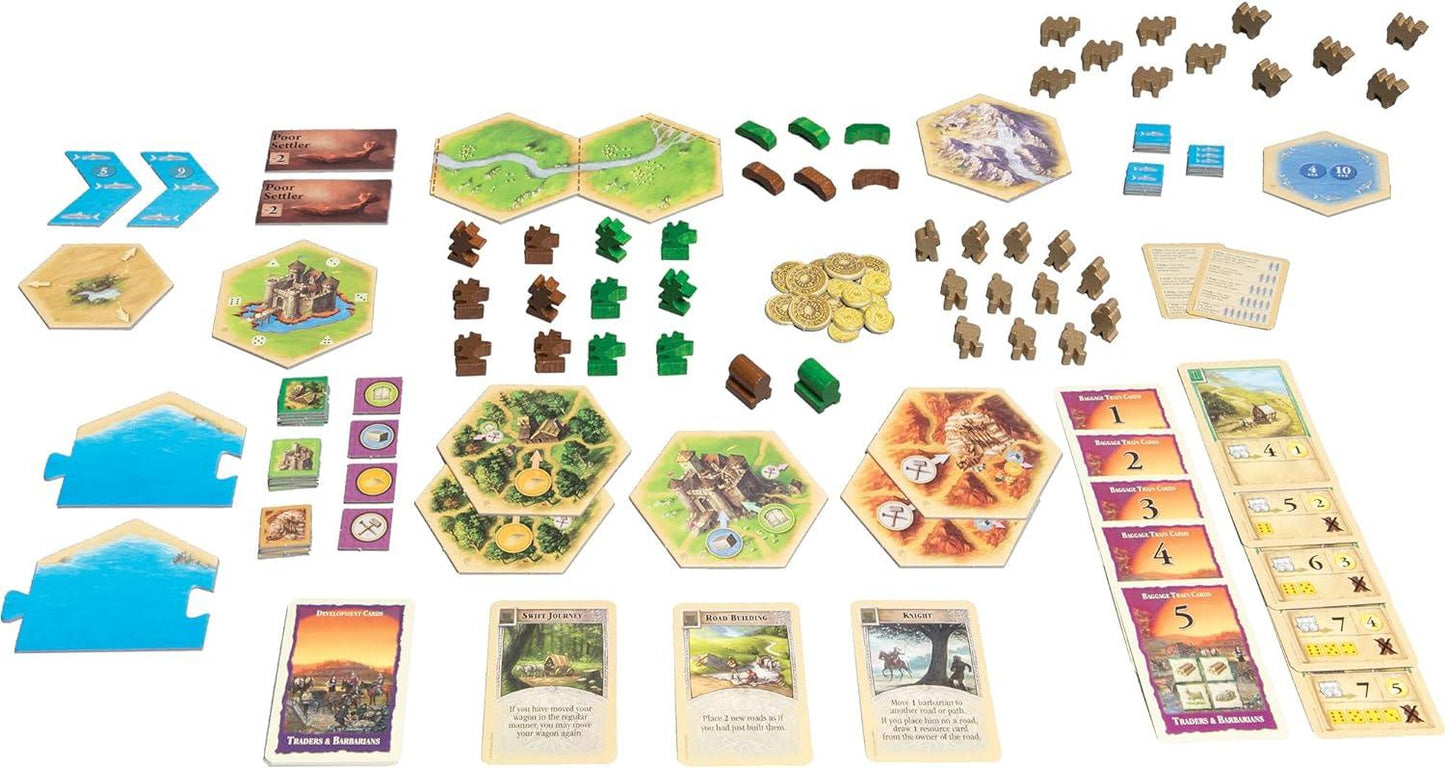 CATAN Traders & Barbarians Board Game EXPANSION/EXTENSION - Customize Your CATAN Experience!