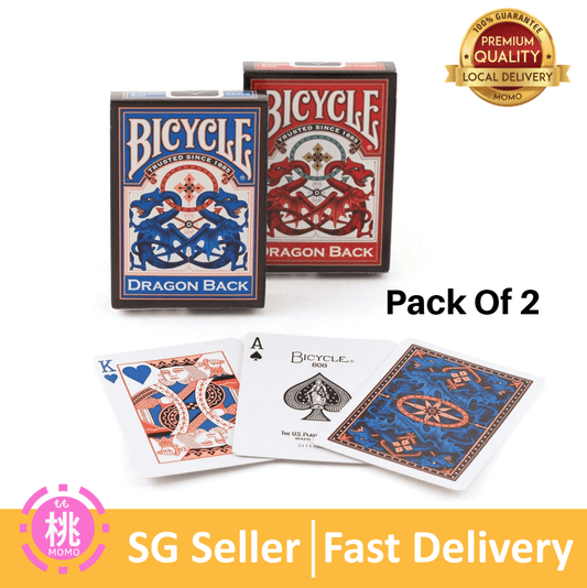 Bicycle Dragon Back Playing Cards, 2 Pack