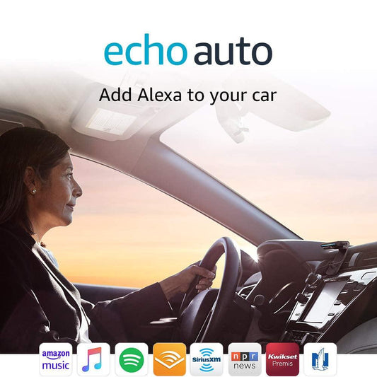 Echo Auto 2nd Gen / 1st Gen - Add Alexa to your car - Momo Gadgets