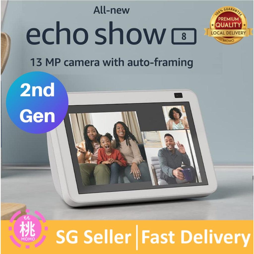 Echo Show 8 3rd Gen or 2nd Gen release HD smart display with Alexa and 13 MP camera - Momo Gadgets