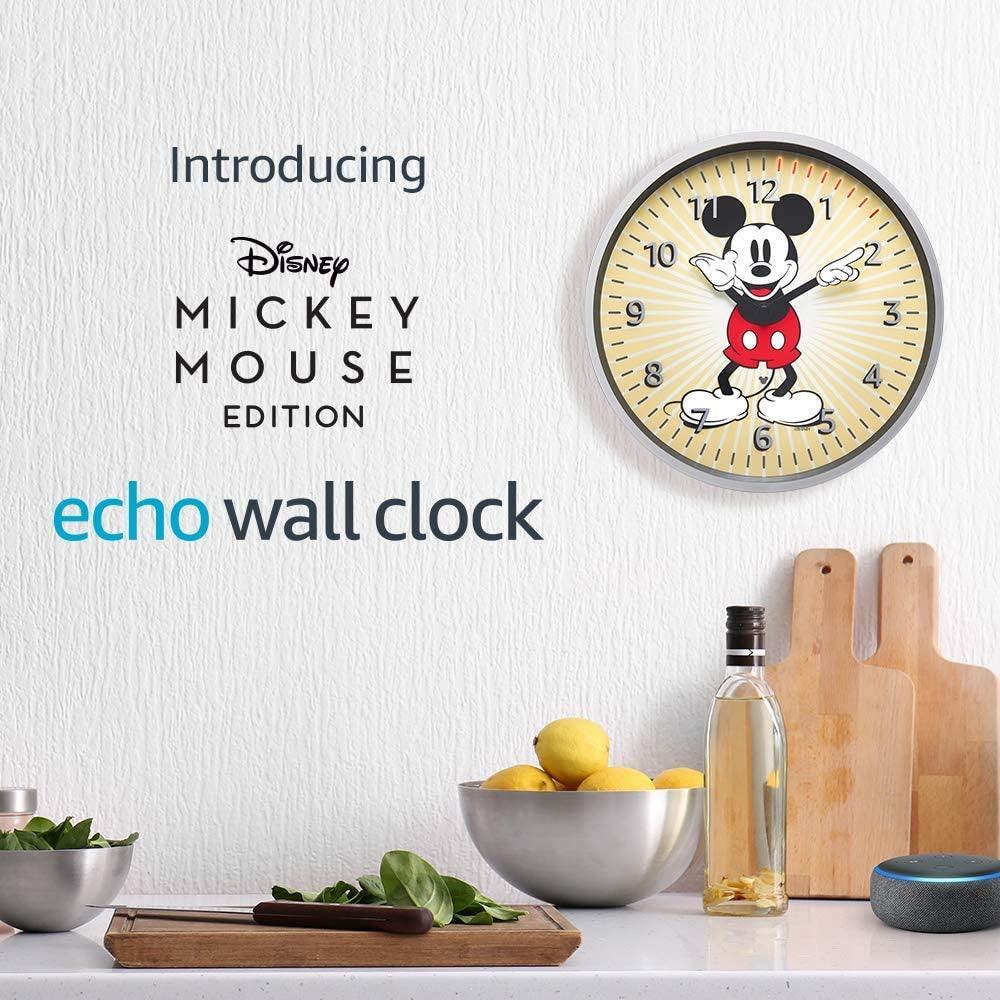 Echo wall clock Mickey hot Mouse