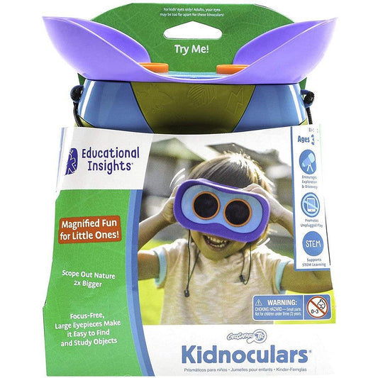 Educational Insights GeoSafari Jr. Kidnoculars, Kids Binoculars, Ages 3+ - Momo Gadgets