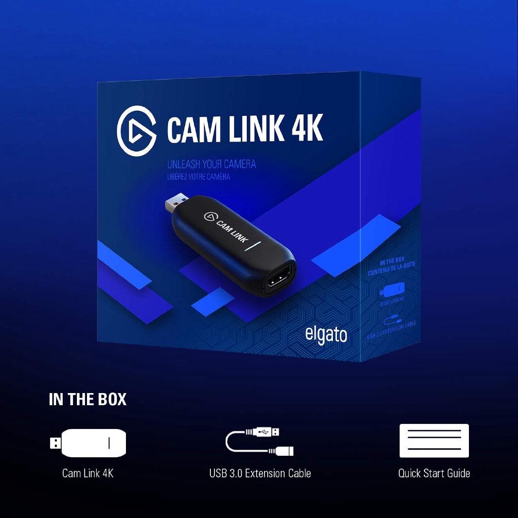 Elgato camlink Cam Link 4K - Broadcast live and record via DSLR, camcorder, or action cam in 1080p60 or 4K at 30 fps - Momo Gadgets