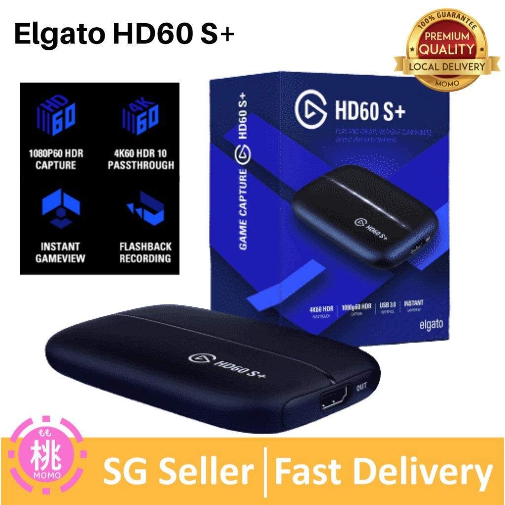 Elgato Game Capture HD60 S or HD60 S+ for PlayStation 4, Xbox One and Xbox 360, or Nintendo Switch gameplay HD60S/HD60S+ - Momo Gadgets