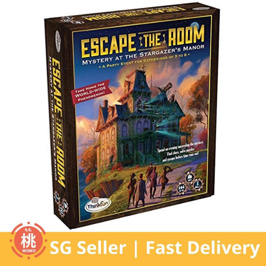 Escape the Room Stargazers Manor - An Escape Room Experience in a Box - Momo Gadgets
