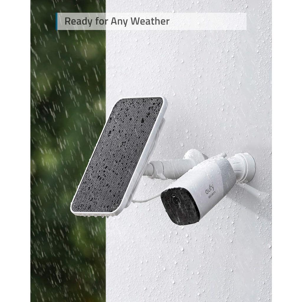 eufy security Certified eufyCam Solar Panel, Compatible with eufyCam, Continuous Power Supply, IP65 Weatherproof - Momo Gadgets