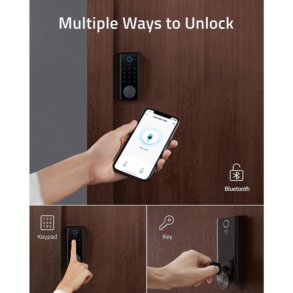 eufy Security Smart Lock Touch & Wi-Fi, Fingerprint Scanner, Keyless Entry Door Lock, Smart Wi-Fi Lock - Momo Gadgets