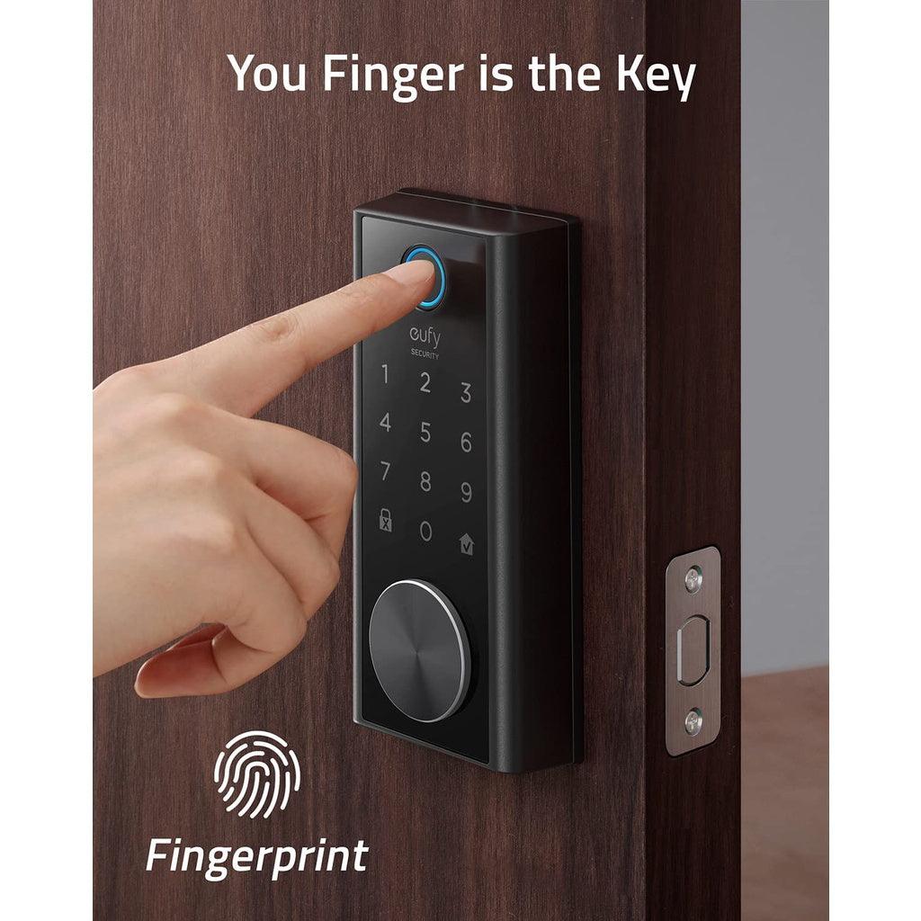 eufy Security Smart Lock Touch & Wi-Fi, Fingerprint Scanner, Keyless Entry Door Lock, Smart Wi-Fi Lock - Momo Gadgets