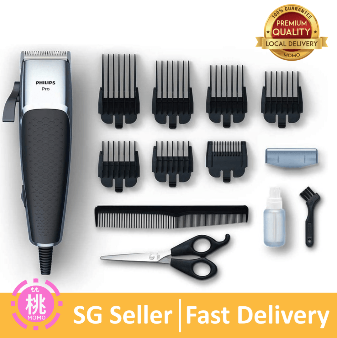 Philips Series 5000 Professional Hair & Beard Clipper, Linear Motor with Adjustable Blades and Close Precision - HC5100