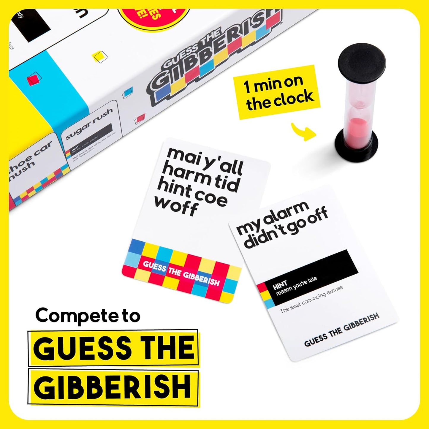 Guess The Gibberish Card Game for Families by Relatable, From The Creators of Incohereant, Fun Kids Games for Kids 12+