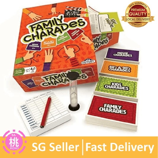 Family Charades card game - Momo Gadgets