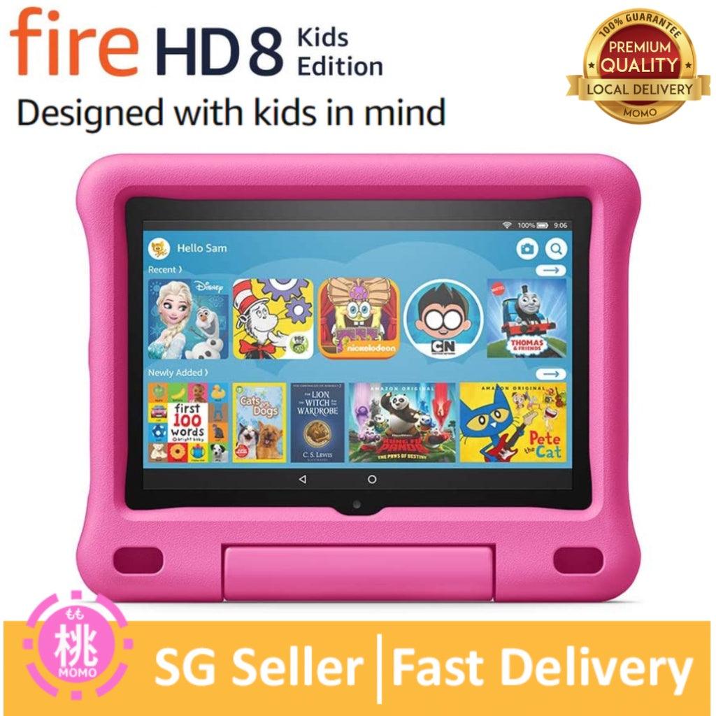 Fire HD 8 / 8 Pro Kids Edition tablet, release 8" HD display, 32 GB, Kid-Proof Case with build-in stand - Momo Gadgets