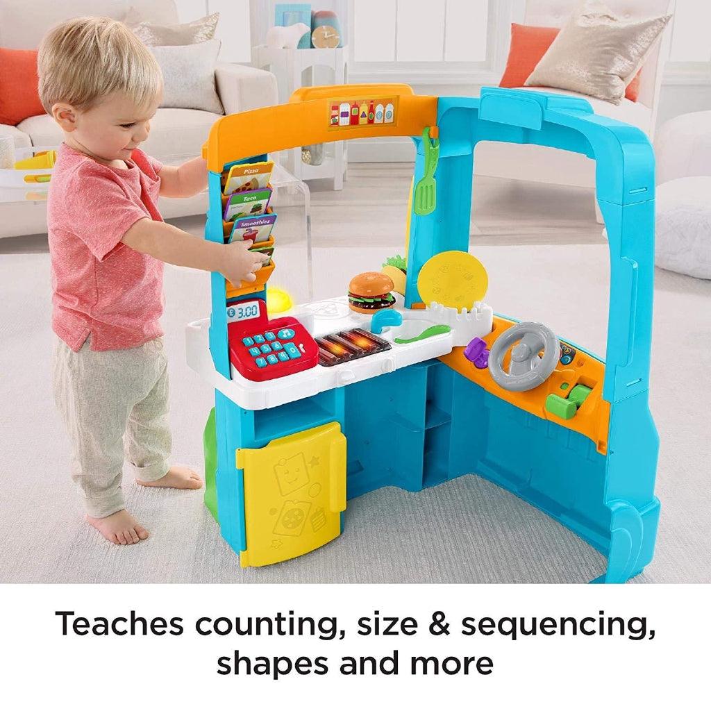 Fisher Price Laugh & Learn Serving Up Fun Food Truck - Momo Gadgets