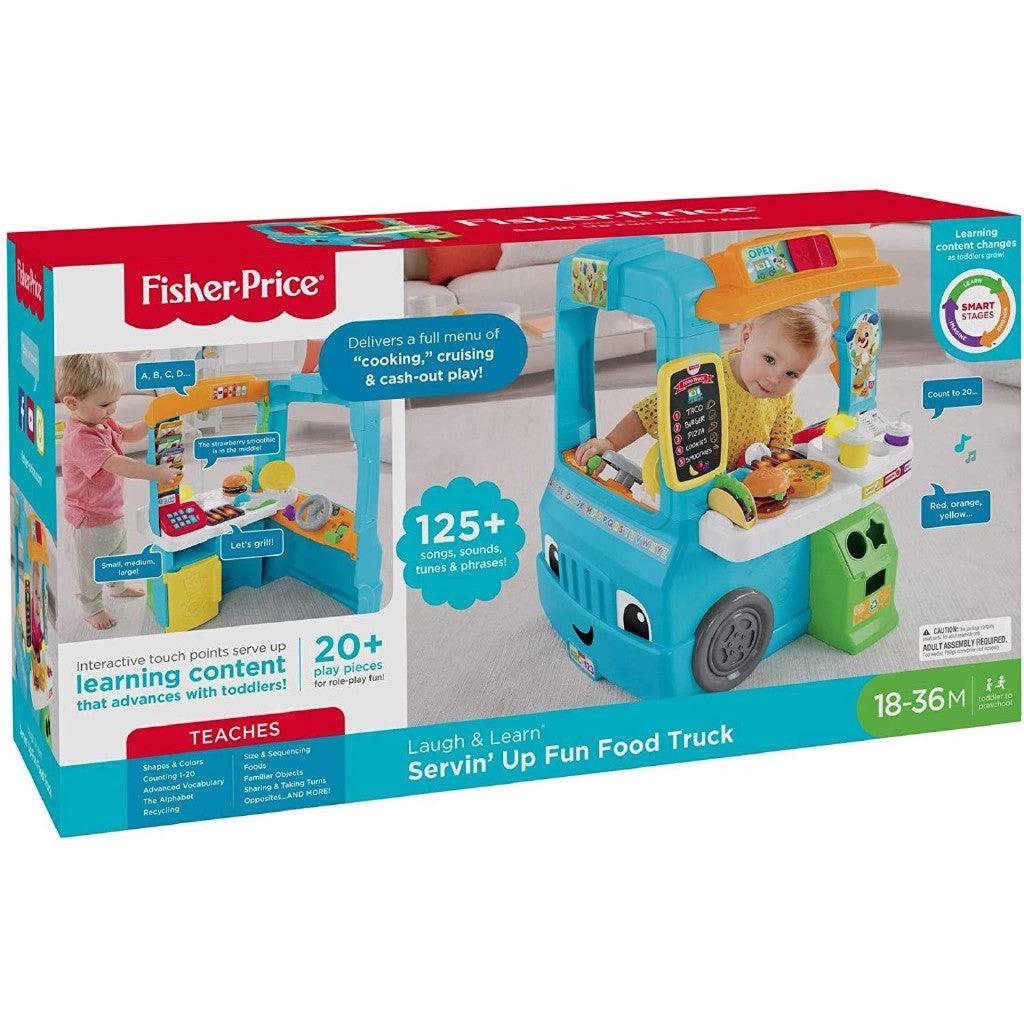 Fisher Price Laugh & Learn Serving Up Fun Food Truck - Momo Gadgets