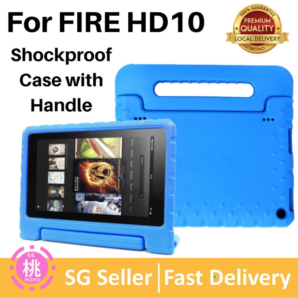 For Amazon Kindle Fire HD 10 2017/2019 7/9th Gen Kids Safe EVA Shock-proof Case Cover - Momo Gadgets