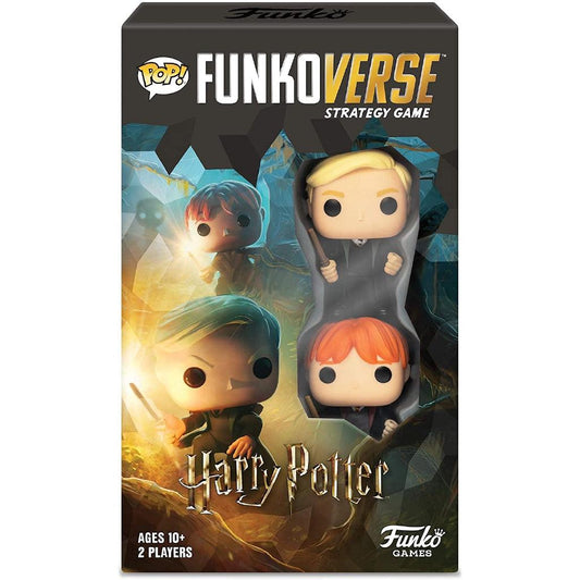 Funko Pop - Funkoverse Strategy Game Harry Potter (4 x Pops or 2x Pops Figures) - Momo Gadgets