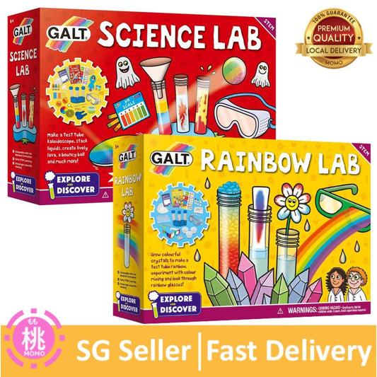 Galt Toys Rainbow Lab / Science Lab , Science Kits for Kids, Ages 5+, Multicolor - Momo Gadgets