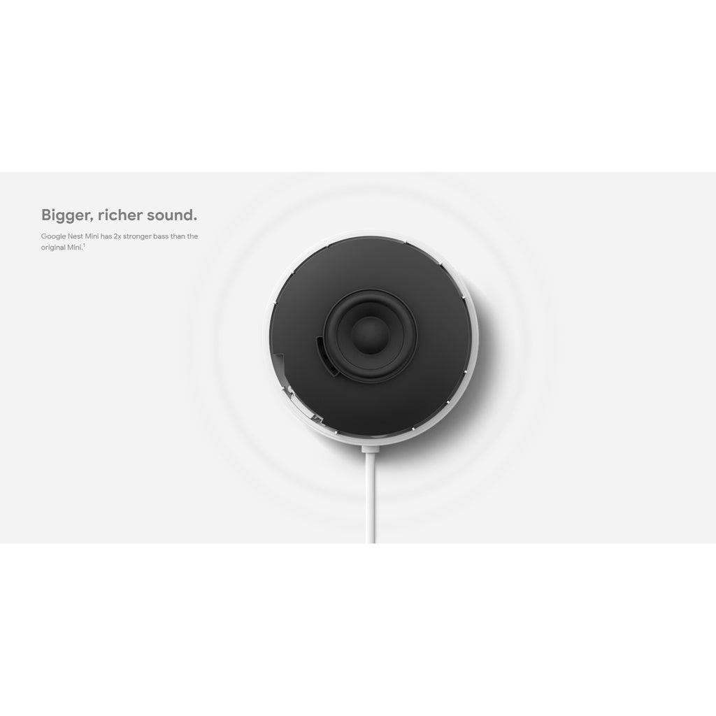 Google Nest Mini 2nd Generation Home Mini -Charcoal Black, Chalk White - Momo Gadgets