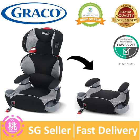 Graco Affix Youth Booster Seat with Safety Surround and Latch System - Momo Gadgets