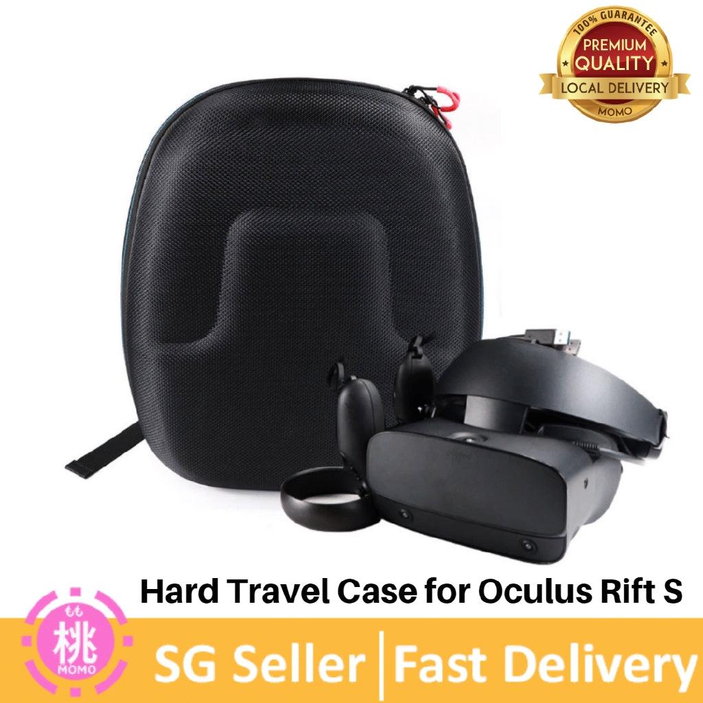 Hard Travel Case for Meta Oculus Quest 2 / Rift S PC-Powered VR Gaming Headset - Carrying Case and Travel Bag - Momo Gadgets